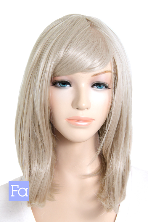 霞色】ミディアム【コスプレウィッグ】【高温耐熱!!高品質コスプレ