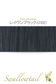 【レイヴンブラック】毛束 ex-t1102