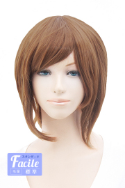 【ライトブラウン】ショートレイヤー la-30