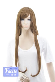 Milk shopブラウン ストレート ロングウィッグ ナチュラルブラウン】ロングストレート【ウィッグ】【高品質