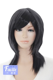 カラーから選ぶコスプレウィッグ【レイヴンブラック一覧】