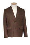テーラードジャケット/ブラウン 茶色 S～LL /アパレル 4000-1-bw