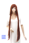 コスプレウィッグ<>スーパーロング<>ブラウン
