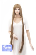 コスプレウィッグ<>スーパーロング<>ブラウン