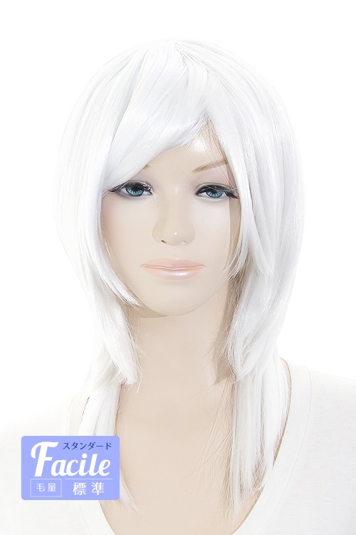 021【ピュアホワイト】[コスプレ ウィッグ]ウルフレイヤー【高温耐熱