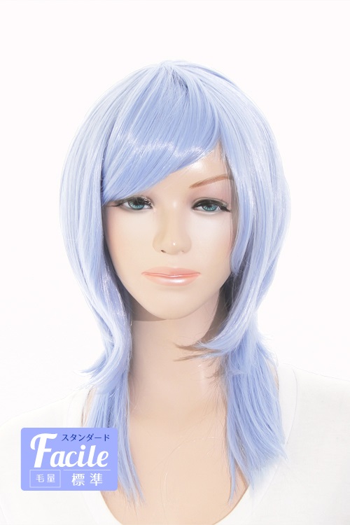 ジョーカーシルバー】ロングストレート【ウィッグ】【高品質