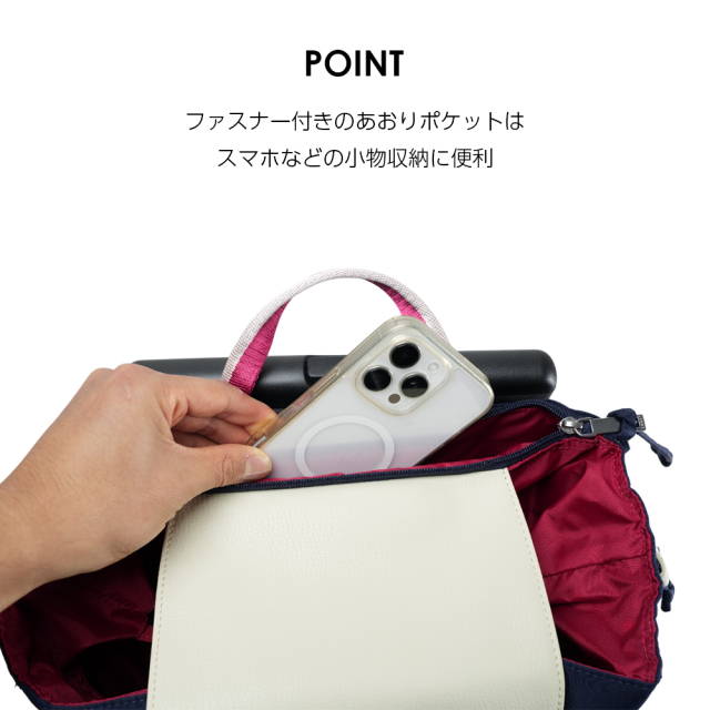 D-623 マルシェ ショッピングキャリー L21 ネイビー <4輪ストッパー>