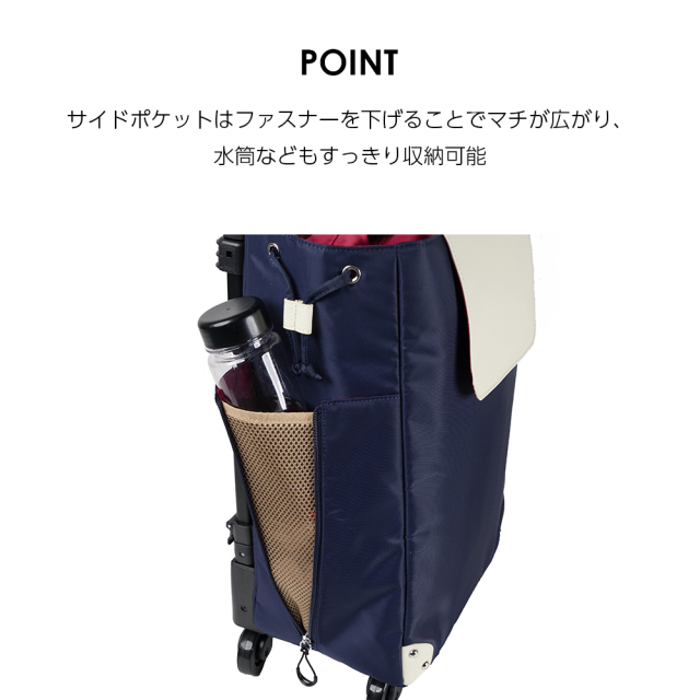 ⭐️未使用⭐️スワニー マルシェキャリーバッグ ４輪ストッパー付 Ｌサイズ スワニー マルシェキャリーバッグ 4輪ストッパー付 ＜Lサイズ