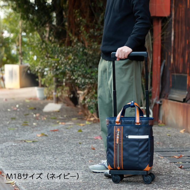 D-650 SWANY×MOUSTACHE(M18)ブラック＜T2キャスター・4輪ストッパー付