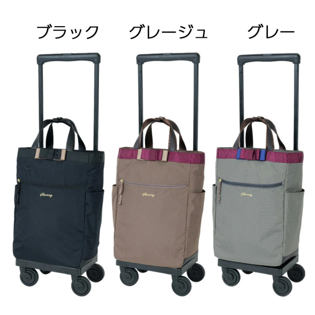 ★限定値下げ！ SWANY ルバンド キャリーバック　グレージュ D-675 ルバンド (L21 / M18 /TS18) ブラック / グレージュ / グレー