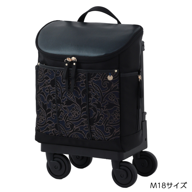 D-694 KIRYU M18 / TS18 ネイビー / ゴールド <4輪ストッパー・T2