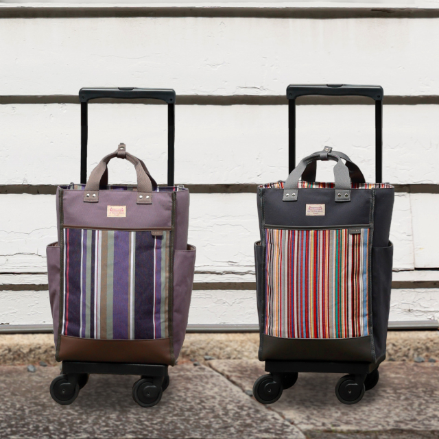 D-695 レ・トワール・デュ・ソレイユ　L21 ラベンダー / グレー <4輪ストッパー・T2キャスター付>