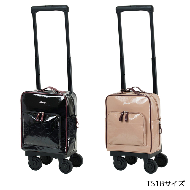 D-711 フランダ M18 / TS18 ブラック / ベージュ <4輪ストッパー・T2