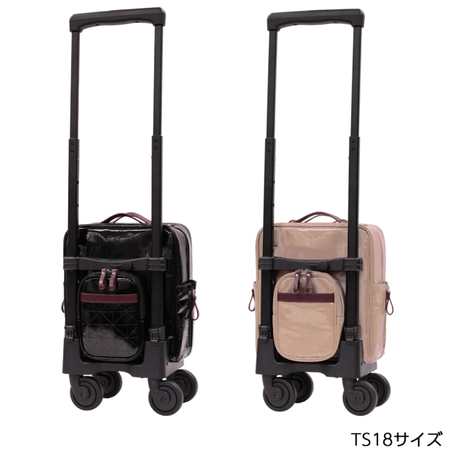 D-711 フランダ M18 / TS18 ブラック / ベージュ <4輪ストッパー・T2