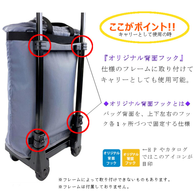 A-628 3WAY保冷保温バッグ (L) グレー| キャリーバッグは信頼のスワニー