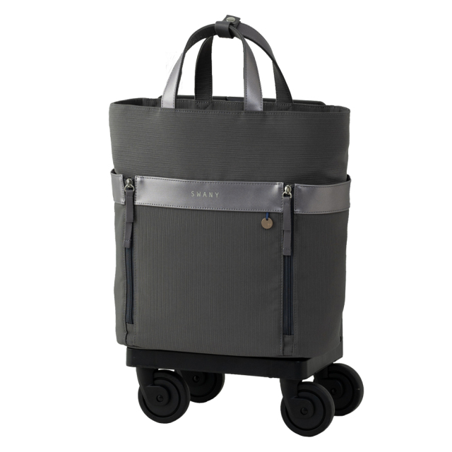 D-671 KANTOU(間道) M18 灰 / 浅紫 / 紅絹 <T2キャスター・4輪