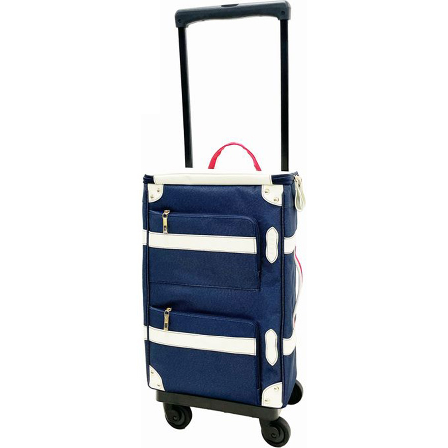 D-588 コフロ (L21) ネイビー <T2キャスター・4輪ストッパー付> 【アウトレット】新品価格31,900円の30％OFFで販売致します。