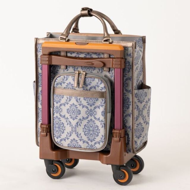 D-543 ダマスコ (M18) ライトグレー <4輪ストッパー付> 【アウトレット】