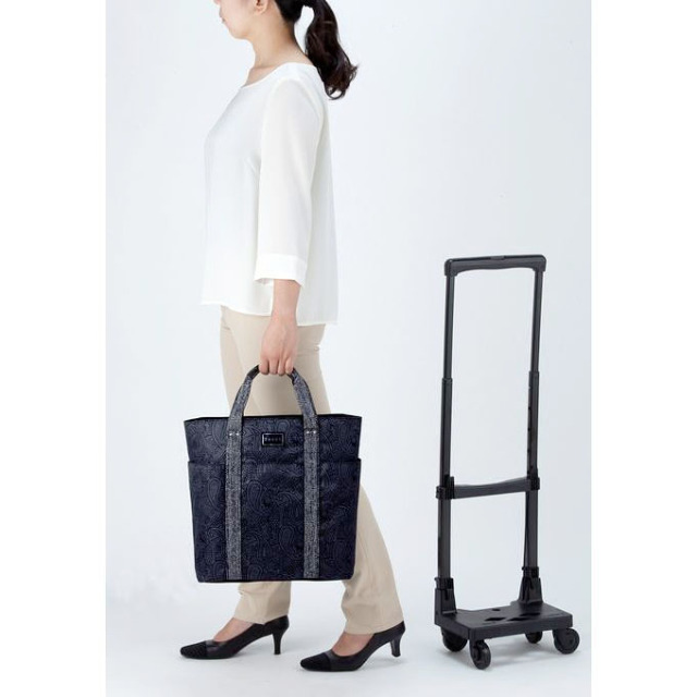 スワニー　ユベーロ　ブラック　7L ペイズリー柄　4輪ストッパーつき 楽天市場】スワニー SWANY キャリーバッグ ユベーロ III