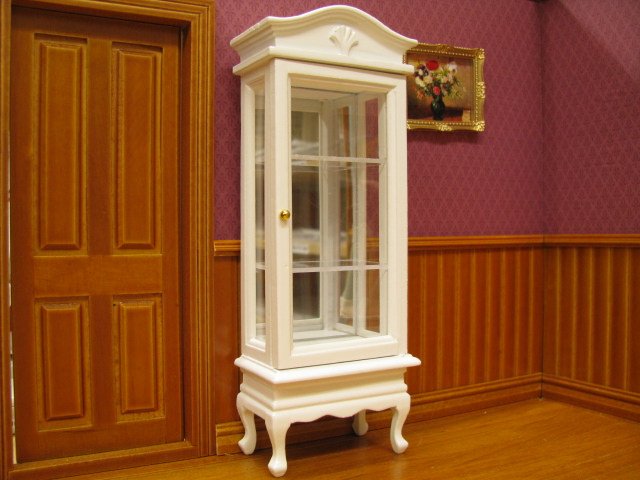 アーチトップキャビネット　ホワイト　　ID019-WH