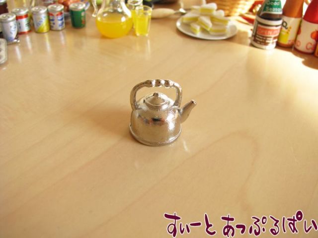 【クリックポスト可】ステンレス製ティーケトル　ID2003