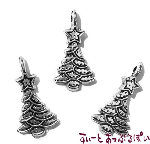 シルバーツリーオーナメント 3個セット CLD202