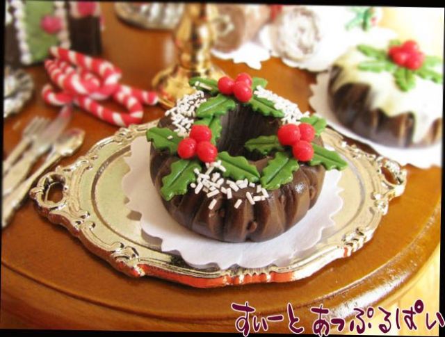 布リース・ミニボールset（クリスマス）＊〜〜 ♡ななぽん♡さま