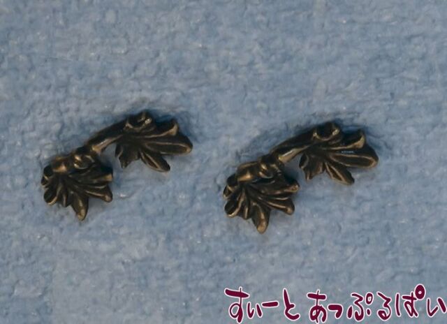 【クリックポスト可】アンティーク調　引き出し用引手　２個セット　SADIY741