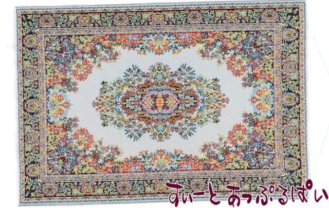 【クリックポスト可】ミニチュアラグ　100 X 150mm　KPSR46