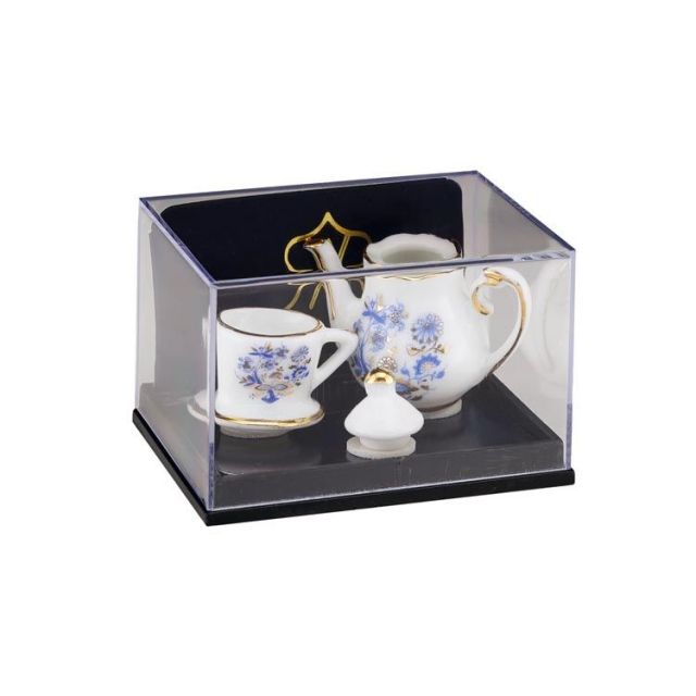 ロイターミニチュア】 コーヒーポット＆フィルター ゴールドオニオン