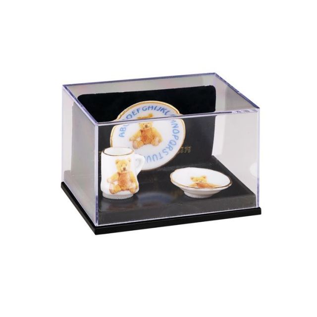 ロイターミニチュア】 テディベアの食器セット RP1653-5