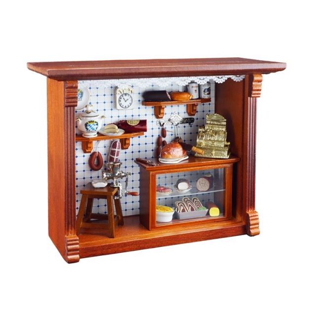 ロイターミニチュア】 ウォールピクチャーボックス ブッチャーショップ