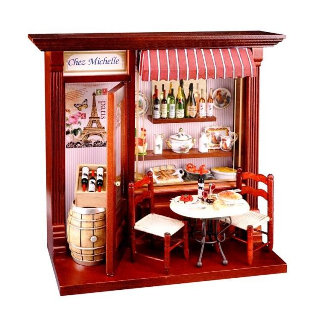 ロイターミニチュア】 ドールハウス パリの街カフェ RP1794-7