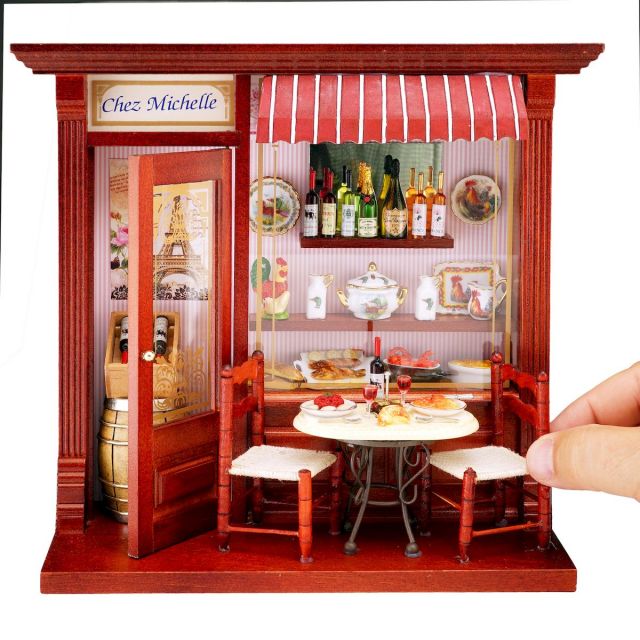 ロイターミニチュア】 ドールハウス パリの街カフェ RP1794-7