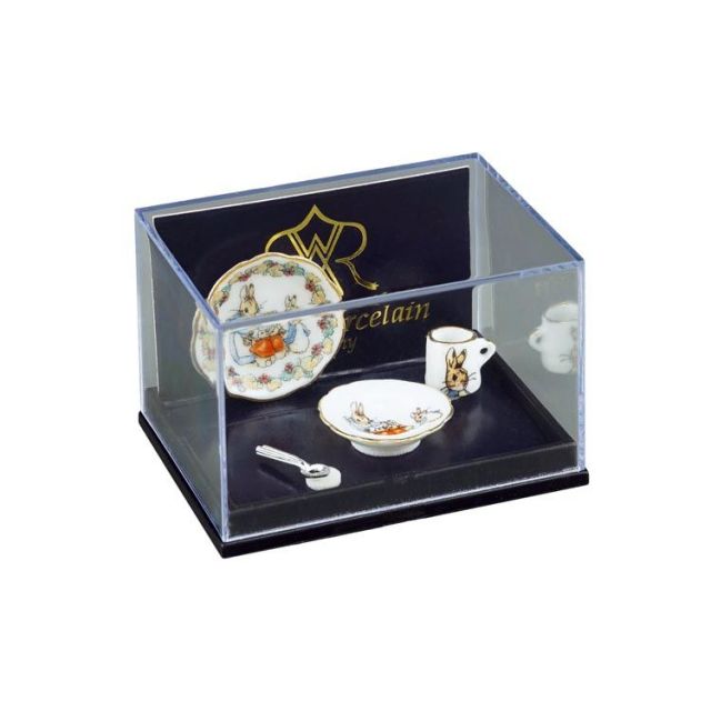 ロイターミニチュア】 ピーターラビットのミニ朝食セット RP56389-5