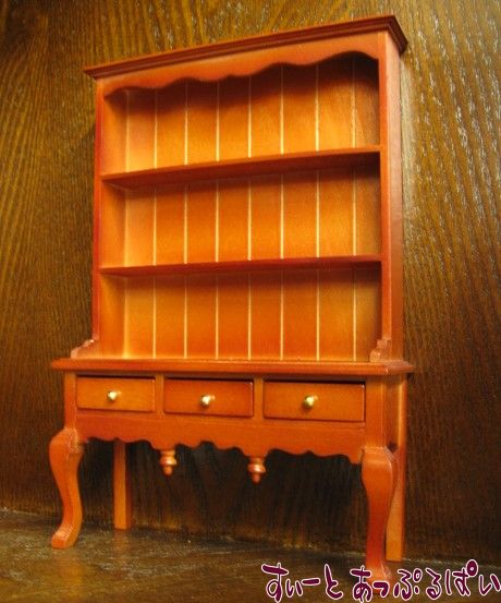 クィーン　アン　ドレッサー ウォールナット　SADF1194