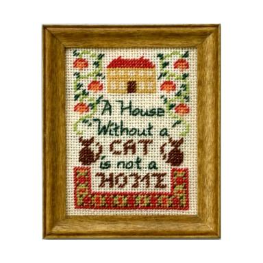 クリックポスト可】【英国製】ミニチュア ニードルポイント