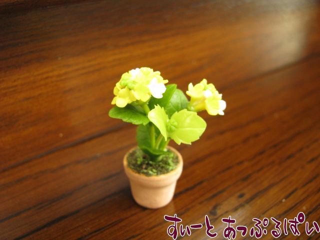 えっちゃん様【ミニチュアフラワー】紫陽花☆鉢植え えっちゃん様【ミニチュアフラワー】紫陽花☆鉢植え