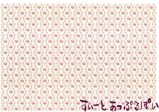 1 12 ドールハウス用壁紙 ミニチュア ドールハウスのお店 すぃーとあっぷるぱい