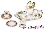 ミニチュアコーヒーセット ブラックローズ