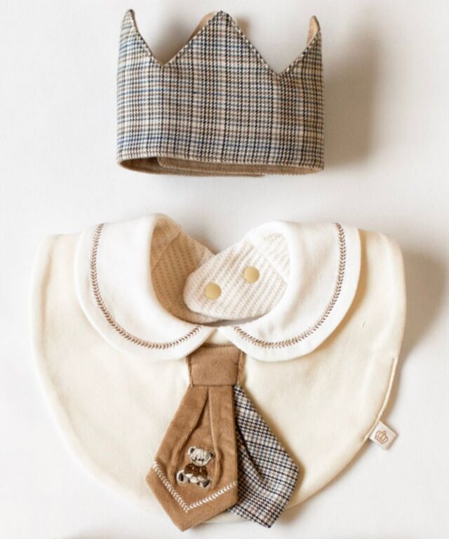 mocmof おめかしギフトセット ロイヤルベア スタイ ブルマ