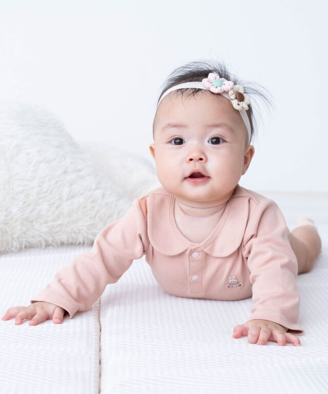 mocmof ワンポイントボディスーツ | マタニティウェア・授乳服の