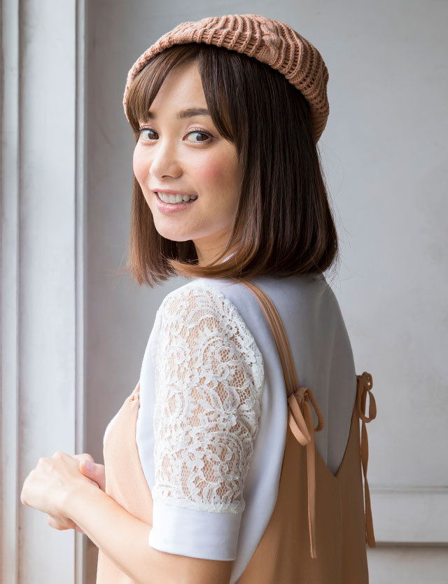 コットン100 ニットベレー帽 帽子 ケーブル 透かし編み 春夏ニット帽