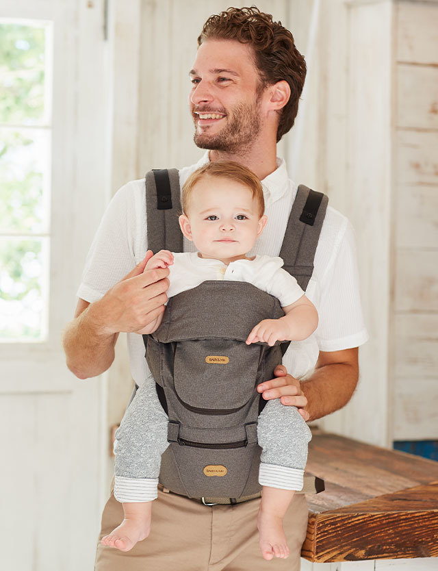 ベビーアンドミー ヒップシートキャリア Belk 6way 抱っこ紐 おんぶひも