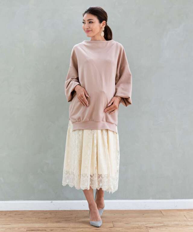 トップス　授乳　ハートネック 楽天市場】＜授乳服・マタニティウエア＞ジュリエット・ハートネック