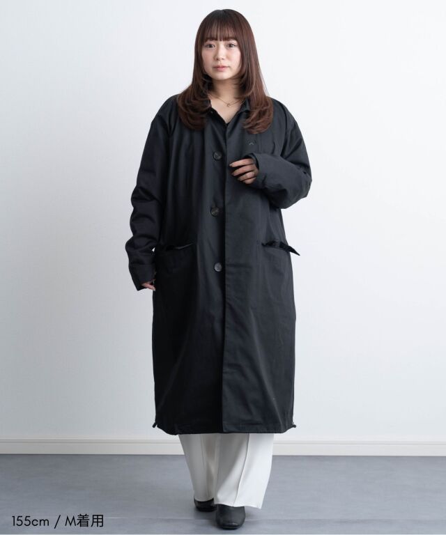 こ*わ様 Y-3 ブラック コート XXL クレンゼ 抗菌・抗ウイルス素材 男女兼用3WAYコート 産前産後兼用