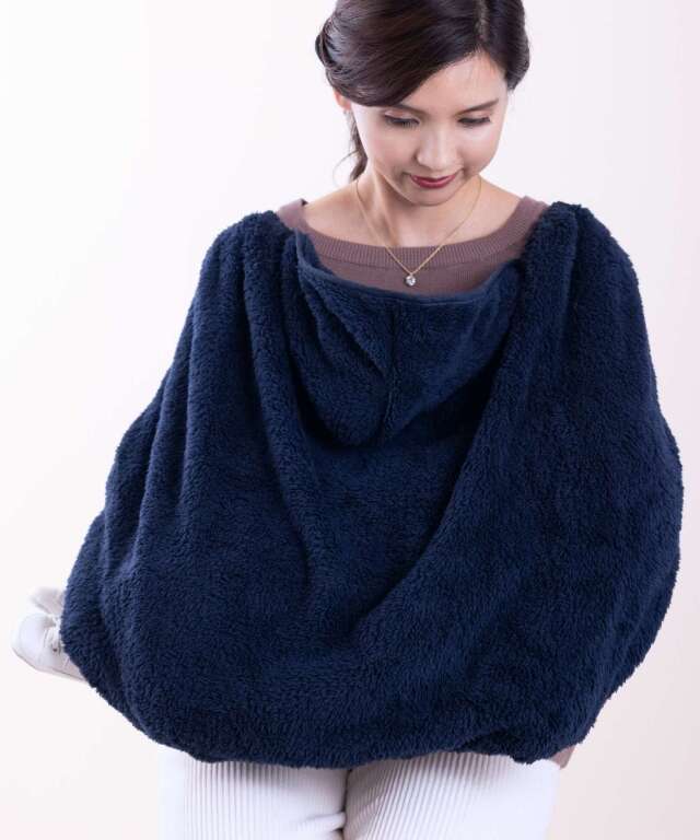 抗菌 抗ウイルス素材 3WAY授乳ケープ 男女兼用 紫外線遮蔽率99.3