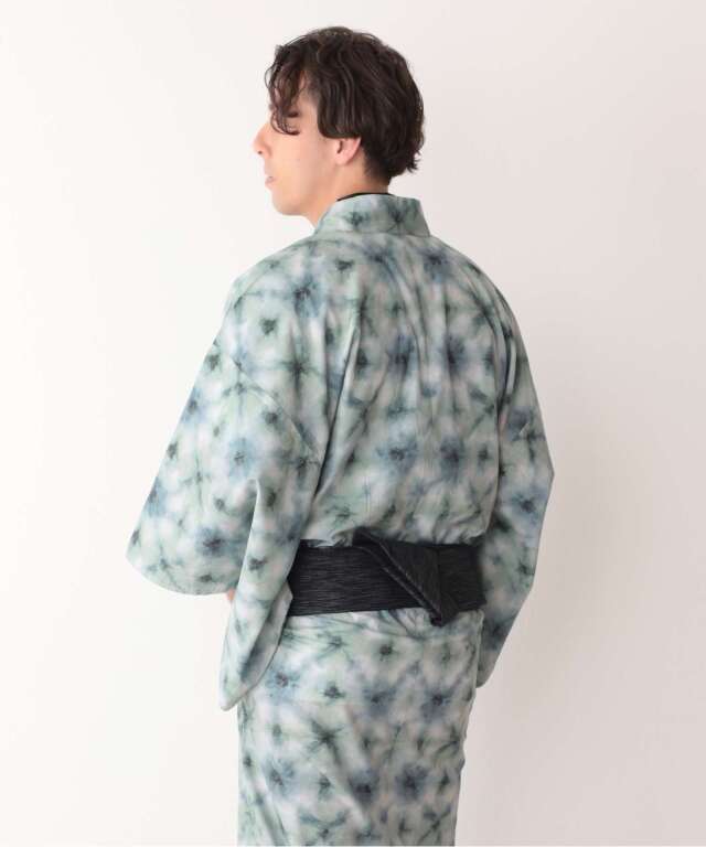 メンズ浴衣のセットアップ　2種の浴衣リメイクB 浴衣 セット メンズ 男性用浴衣セット 浴衣5点セット（浴衣＋