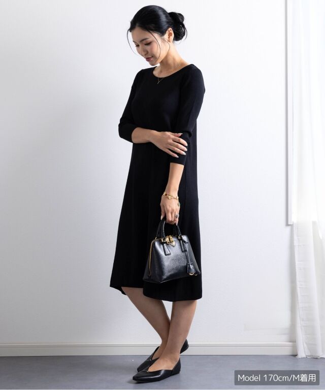 Aライン ニットワンピース レディース | マタニティウェア・授乳