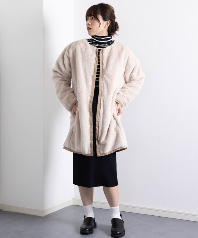 マタニティ対応ニットタイトロングスカート | マタニティウェア・授乳